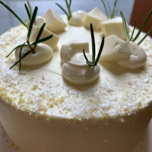 Coconut Latte Chiffon Cake